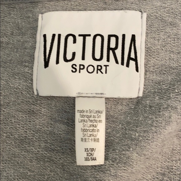Victoria Secret Sport Raw hem Zip up hoodie - Picture 6 of 6